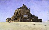 William Stanley Haseltine Famous Paintings - Mont Saint Michel